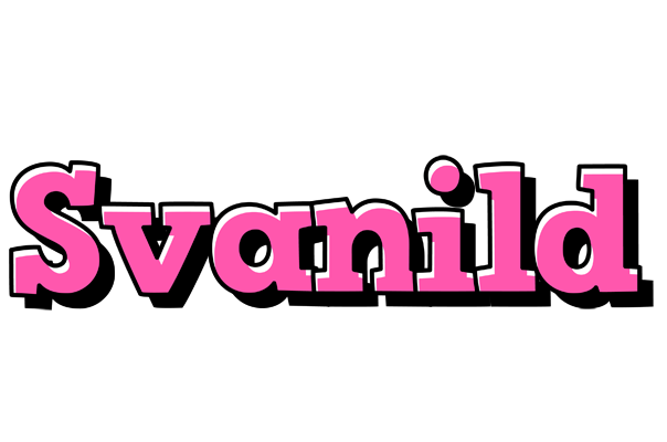 Svanild girlish logo