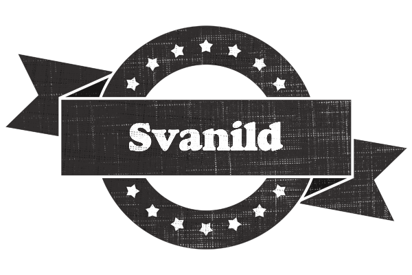 Svanild grunge logo