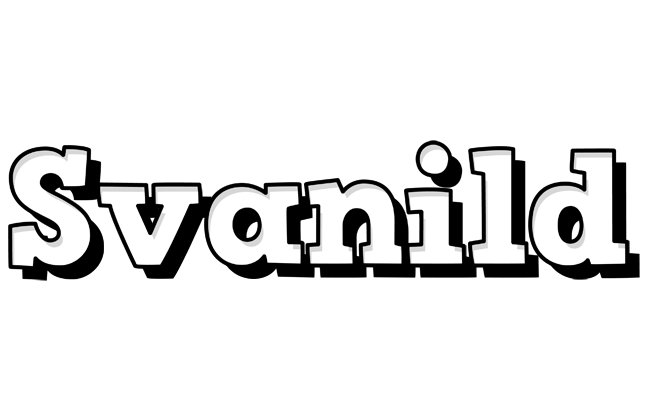 Svanild snowing logo
