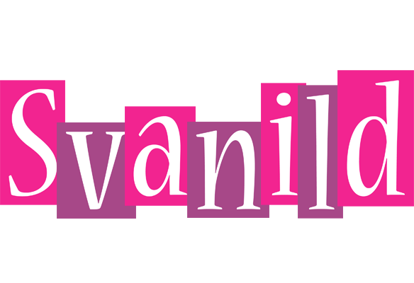 Svanild whine logo