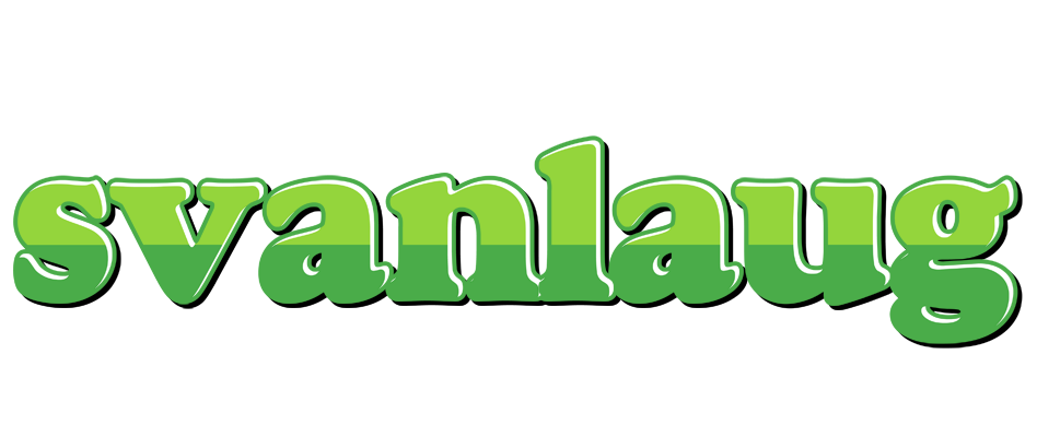 Svanlaug apple logo