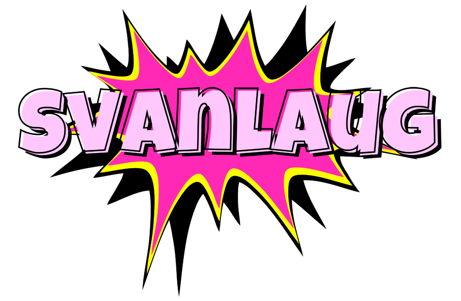 Svanlaug badabing logo