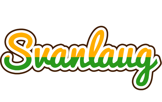 Svanlaug banana logo