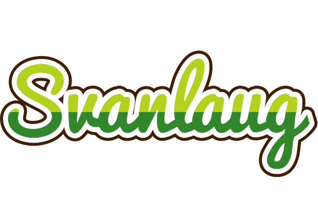 Svanlaug golfing logo