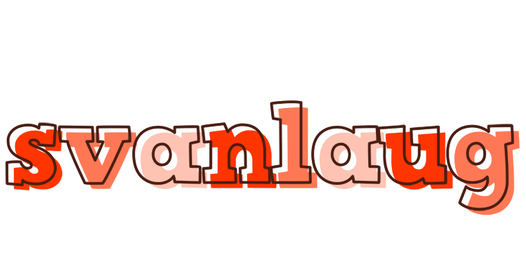 Svanlaug paint logo