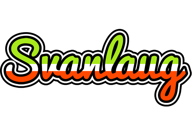 Svanlaug superfun logo