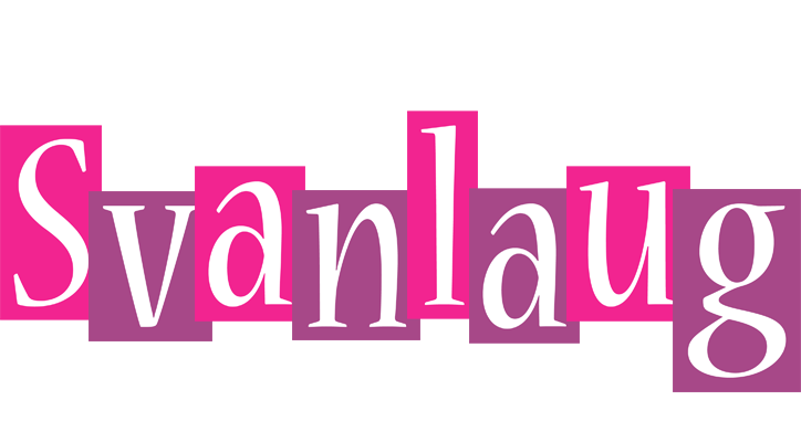 Svanlaug whine logo