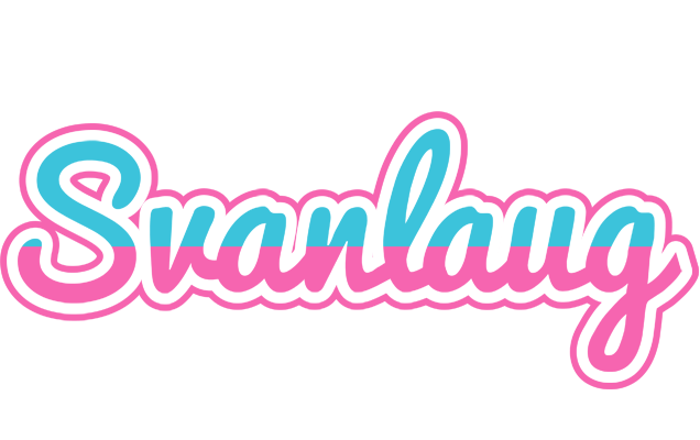 Svanlaug woman logo