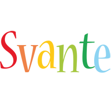 Svante birthday logo