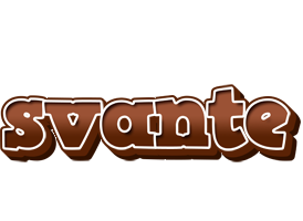 Svante brownie logo