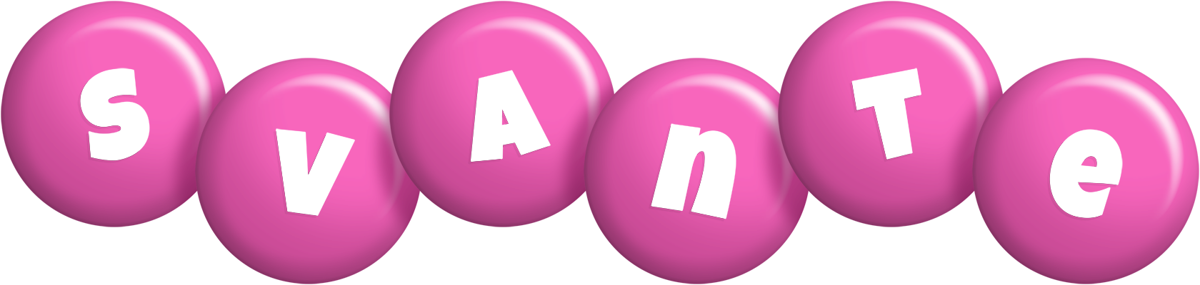 Svante candy-pink logo