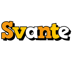 Svante cartoon logo