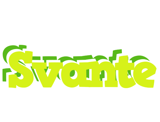 Svante citrus logo