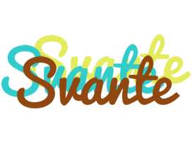 Svante cupcake logo
