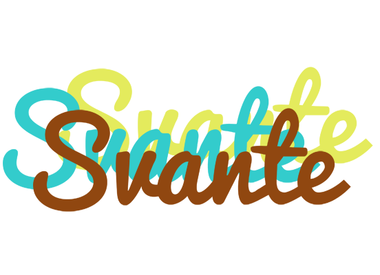 Svante cupcake logo