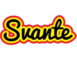 Svante flaming logo