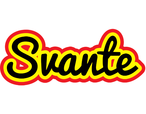 Svante flaming logo