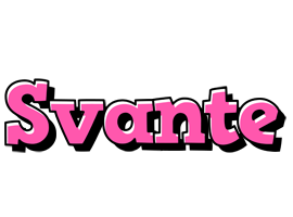 Svante girlish logo