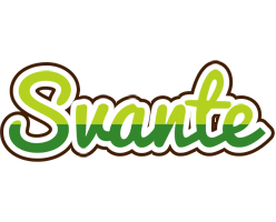 Svante golfing logo