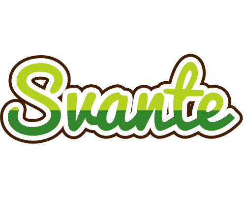 Svante golfing logo