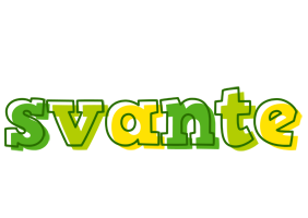 Svante juice logo