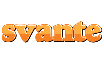 Svante orange logo