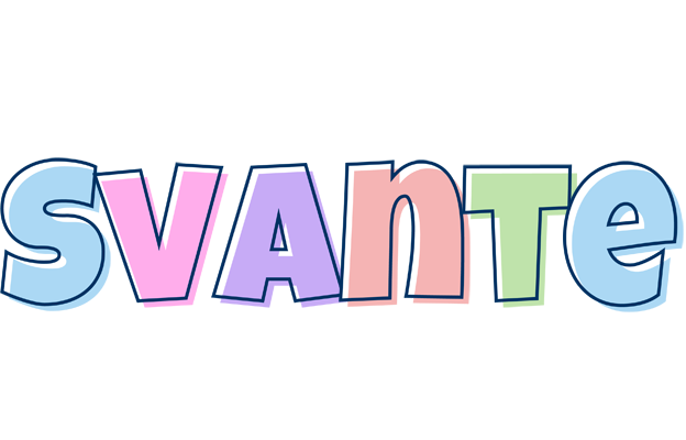 Svante pastel logo