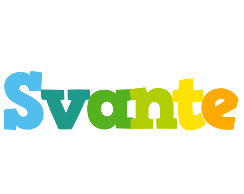 Svante rainbows logo