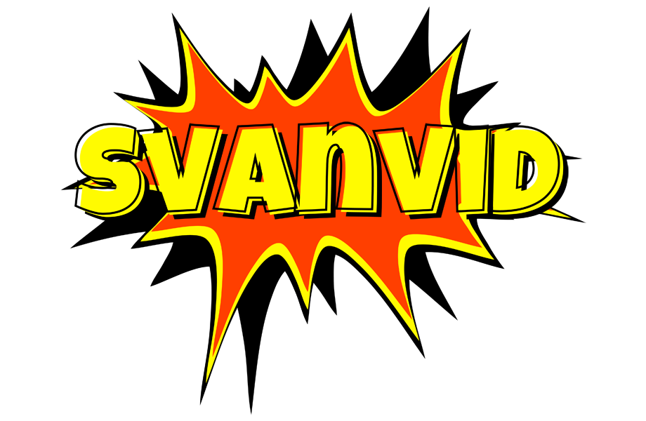 Svanvid bazinga logo
