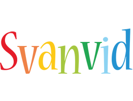 Svanvid birthday logo