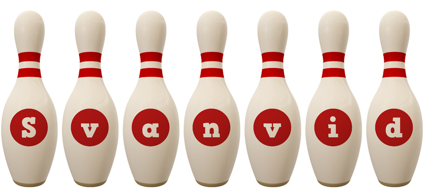 Svanvid bowling-pin logo