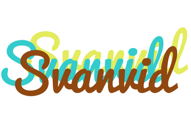 Svanvid cupcake logo