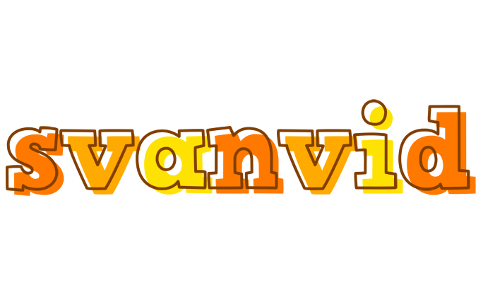 Svanvid desert logo