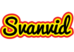 Svanvid flaming logo