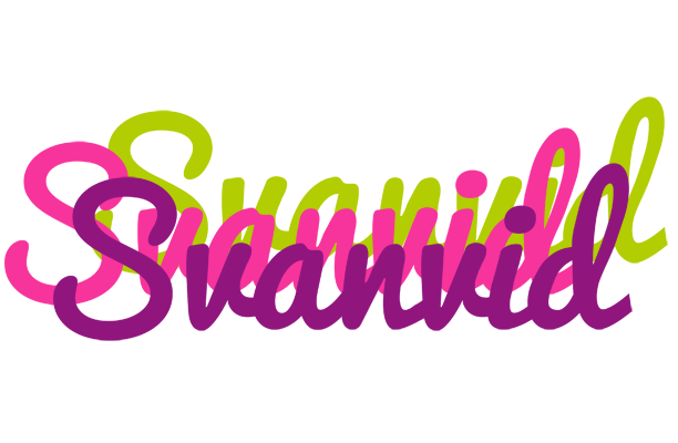 Svanvid flowers logo