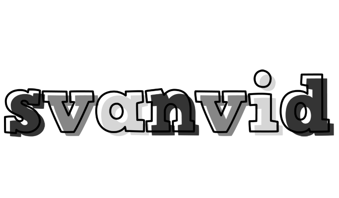 Svanvid night logo
