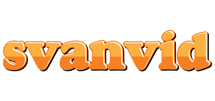 Svanvid orange logo