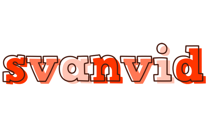 Svanvid paint logo