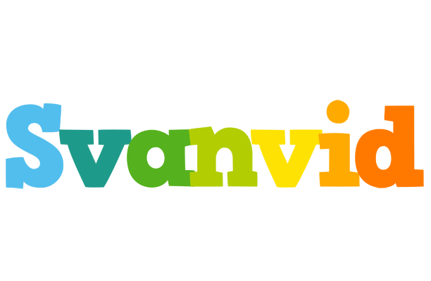 Svanvid rainbows logo