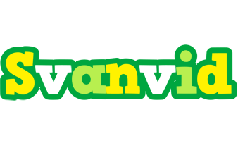 Svanvid soccer logo