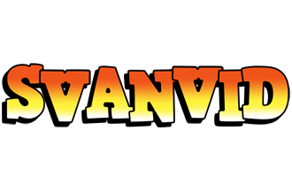 Svanvid sunset logo