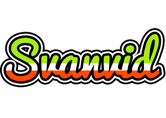 Svanvid superfun logo