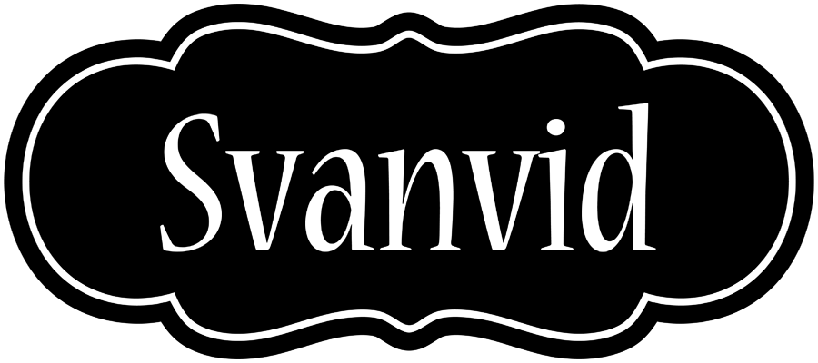 Svanvid welcome logo