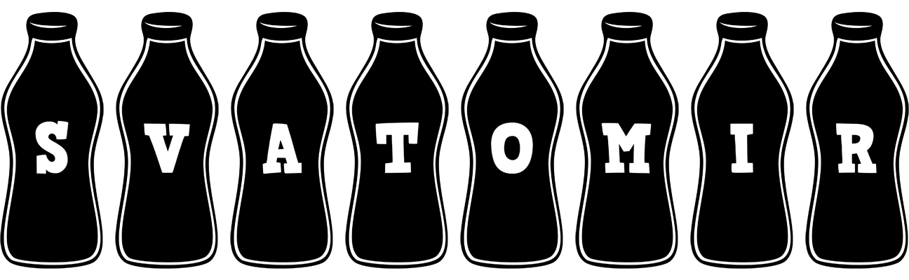 Svatomir bottle logo