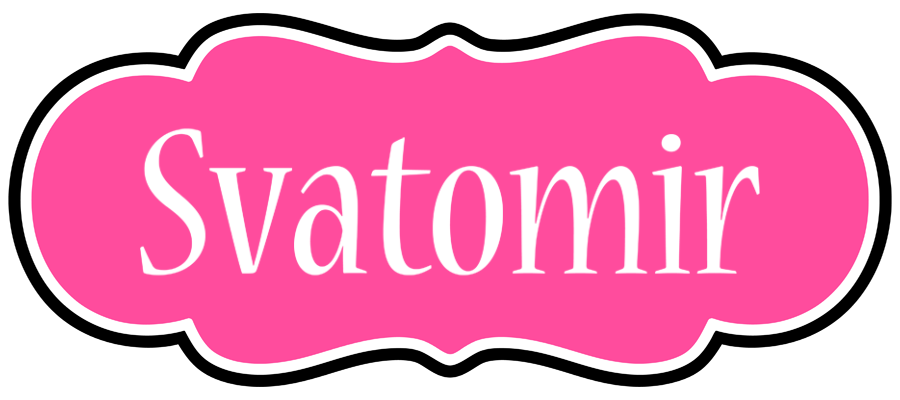 Svatomir invitation logo