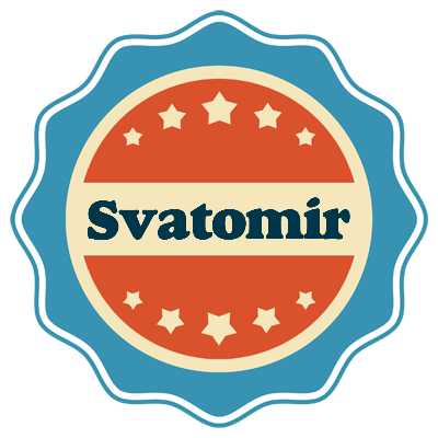 Svatomir labels logo