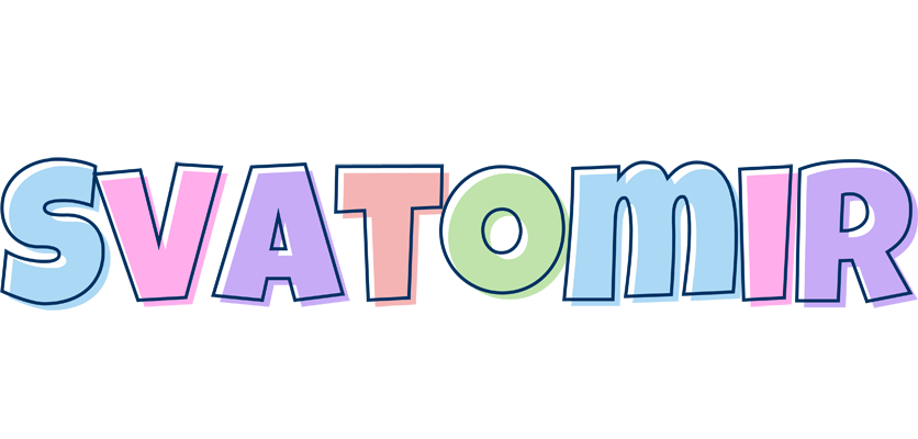 Svatomir pastel logo