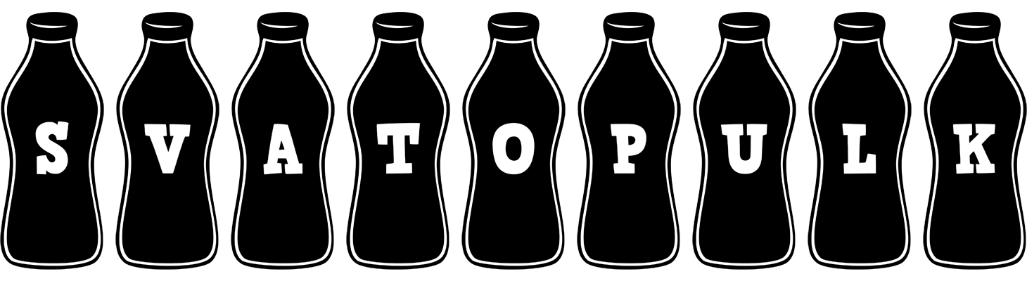 Svatopulk bottle logo