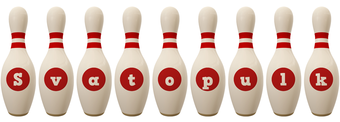 Svatopulk bowling-pin logo