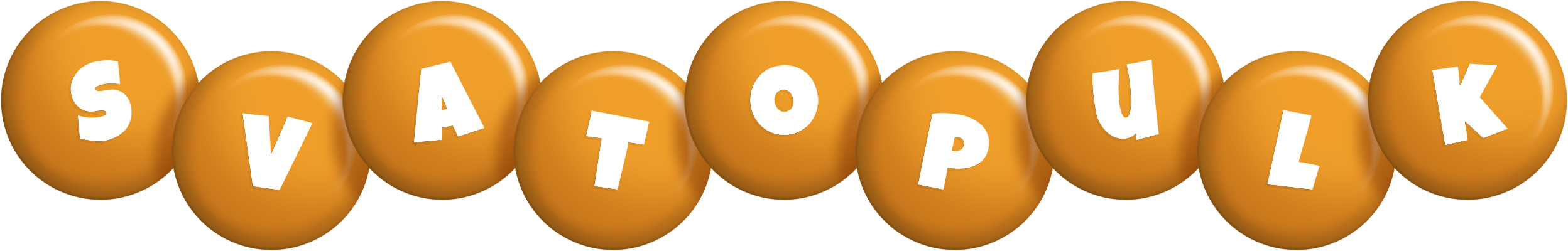 Svatopulk candy-orange logo